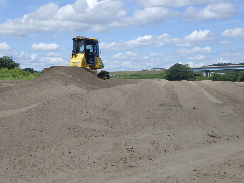 砂利採取業務委託